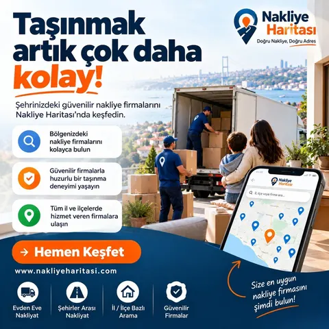🚚 Taşınmak artık çok daha kolay!