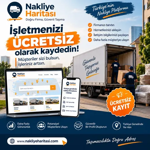 🚚 NAKLİYE FİRMALARI, SİZ DE YERİNİZİ ALIN!
