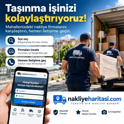 🚚 Taşınma işinizi kolaylaştırıyoruz!